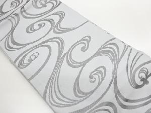 流水模様織出し法事用名古屋帯